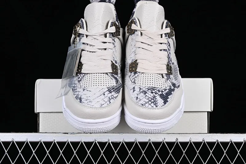 All categories Air Jordan Jordan series basketball shoes Air Jordan 4 Air Jordan 4 Premium "Snakeskin" AJ4 Joe 4 python pattern 819139-030